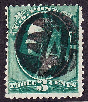 Scott 158, Used, \EAH\ Fancy Cancel, E. A. Hines