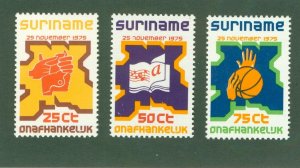 SURINAM 424-6 MH CV $3.00 BIN $1.50