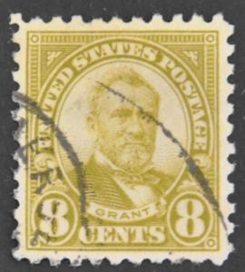 DYNAMITE Stamps: US Scott #589   USED