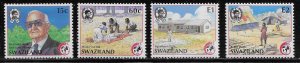 Swaziland Scott #'s 543 - 546 MNH