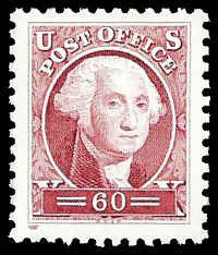 PCBstamps   US #3140a 60c George Washington, (Pacific 98), sgl., MNH, (6)