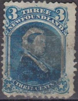 Newfoundland #34 Fine Used CV $75.00 (A6878)