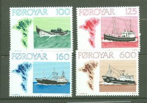 Faroe Islands #24-27  Single (Complete Set)