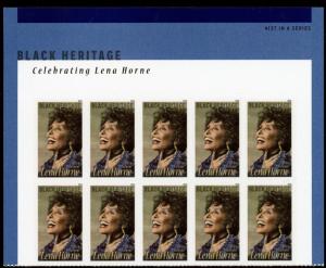 US  5259  Lena Horne  - Forever Header Block of 10 - MNH - 2018 