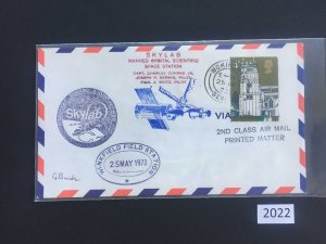 $1 World MNH Stamps (2022) GB Winkfield Field Station Skylab 1973 Cover