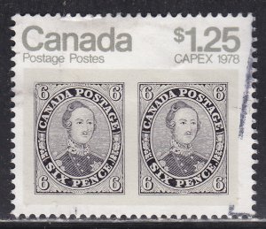 Canada 756i Jacque Cartier CAPEX '78 $1.25 1978