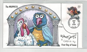 2005 COLLINS HANDPAINTED JIM HENSON & THE MUPPETS THE GREAT GONZO & AMILLA