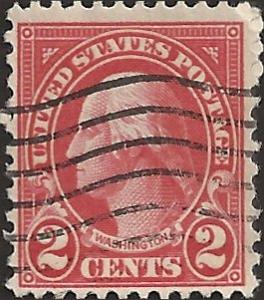 # 634 USED CARMINE GEORGE WASHINGTON