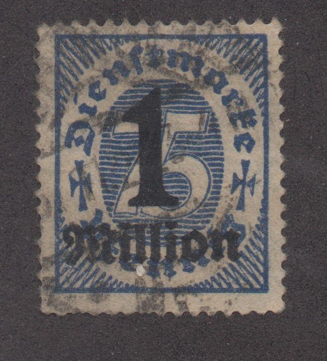 *Germany SC# O37 Used, FVF, Single