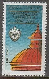 MEXICO 1906, CENTENARY OF COAHUILA TEACHERS COLLEGE. MINT, NH. VF.
