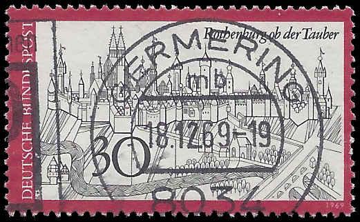 Germany 1969 #1010 Used