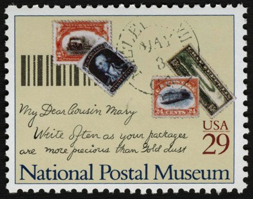 USA #2782 29c MNH (National Postal Museum - Gold Rush Miner's Letter, etc.)