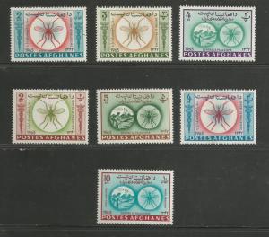 Afghanistan MNH sc# 674-674F Anti Malaria