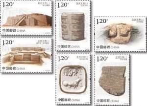 China 2020-8 Stamp Asian Civilization Stamps 6V,   MNH