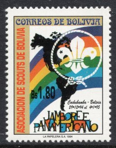 1065 - Bolivia 1994 - Pan-American Scout Jamboree - Cochabamba - MNH Set