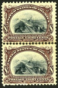 U.S. #298 USED PAIR 