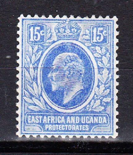 East Africa and Uganda Scott 36 Mint hinged (Catalog Value $30.00)