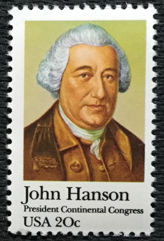US #1941 MNH Single John Hanson SCV $.40 L10