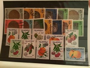 Morocco Coín and fruit stamps R21395