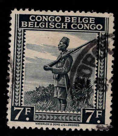 Belgian Congo Scott 204 used