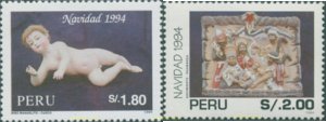 306073 MNH PERU 1995 NAVIDAD