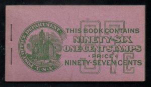 USA #424d BK42 COMPLETE BOOK, VF NH, fresh panes, RARE! Retail $140