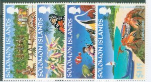 Solomon Islands 789-92 MH CV $2.80 BIN $1.40