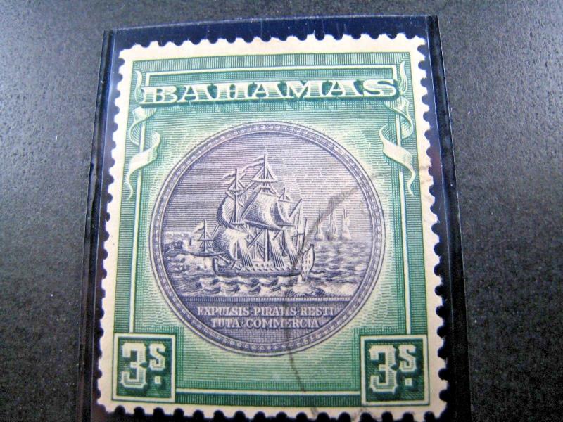 BAHAMAS SCOTT #91a - 1946  F/USED     (apsB26)