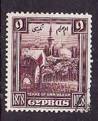 Cyprus-Sc#120- id9-used 9pi Hospice of Umm Haram-1928-