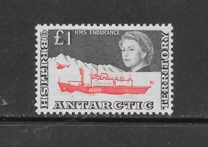 BRITISH ANTARCTIC TERRITORY #24 HMS EDURANCE VLH