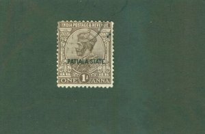 PATIALA INDIAN STATE 63 USED BIN $0.50