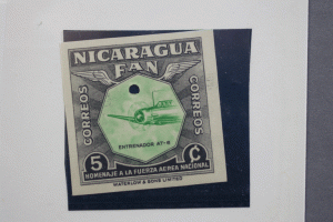 Nicaragua Imperforate Proof 1954 #759