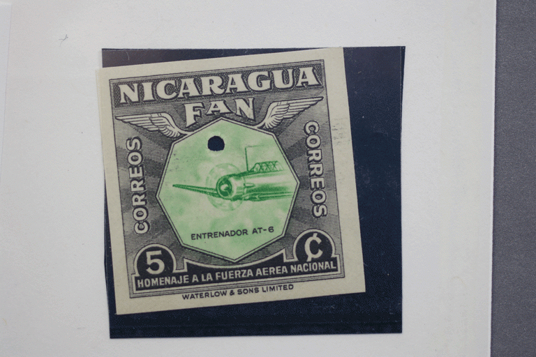 Nicaragua Imperforate Proof 1954 #759