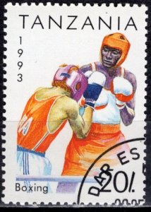 Tanzania 1992: Sc. # 1018; Used CTO Single Stamp