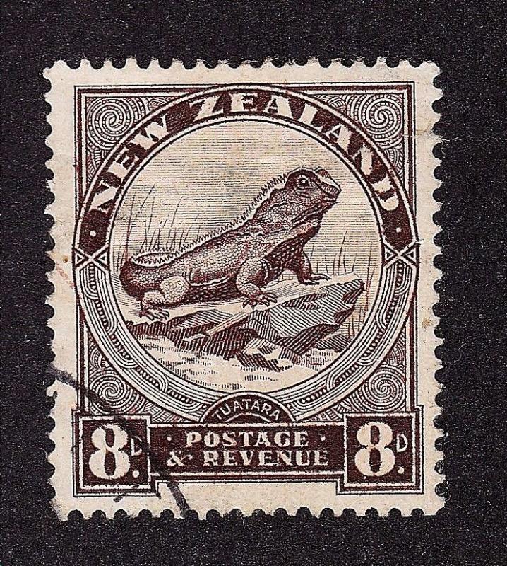 New Zealand Scott 194 Used 1935 stamp wmk 61