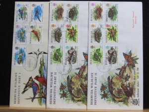BERMUDA - ASSORTMENT OF Ist DAY COVERS - ca 1978-1980