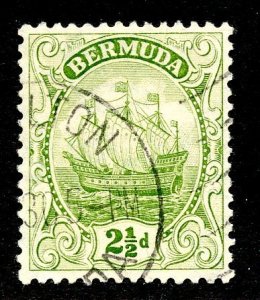 Bermuda, Scott #86, Used