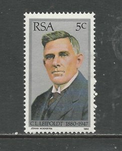 South Africa # 536 Mint NH