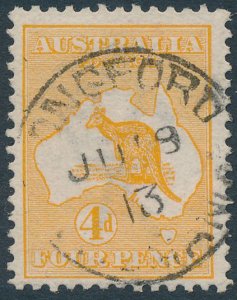 Australia sc# 6 - Used Kanagroo (9-Jun-13) - Very Fine