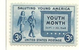 US#963 3c Salute to Youth (MNH) CV $0.25