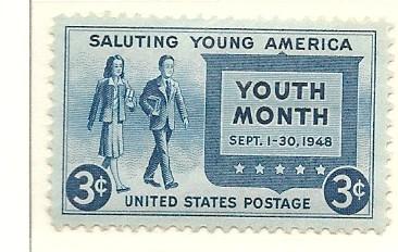 US#963 3c Salute to Youth (MNH) CV $0.25