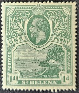 St Helena 1922 SG89 1d mm