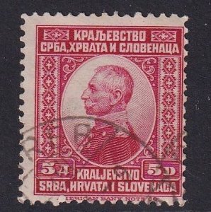 Yugoslavia   #13  used 1921  King Peter I  5d