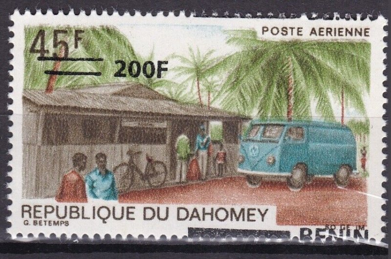 BENIN 2008 /9 1524 200F 70€ VOLKSWAGEN BIKE BIKES VELOS OVERPRINT SURCHARGE MNH