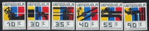 Venezuela 1156-61 MNH 1976 set (an4754)