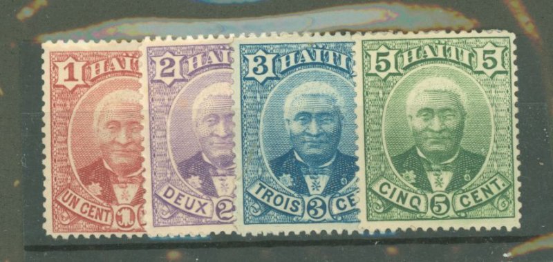 Haiti #21-4  Single (Complete Set)