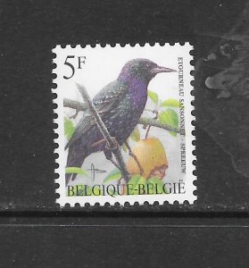 BIRDS - BELGIUM #1437 MNH