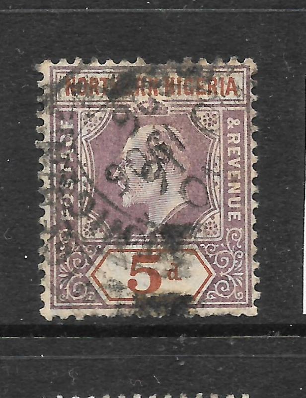 NORTHERN NIGERIA 1905   5d   KEVII   FU   SG 24