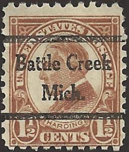 # 582 USED BROWN WARREN G. HARDING