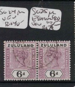 Zululand SG 24 Pair VFU (4gys) 